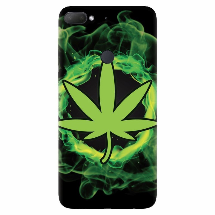 Силиконов кейс за Htc Desire 12 Plus, GreenFlames