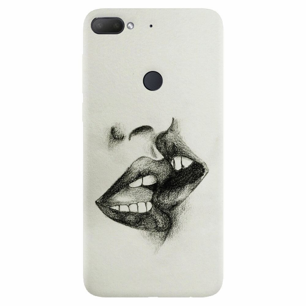 Husa silicon pentru Htc Desire 12 Plus, Kiss