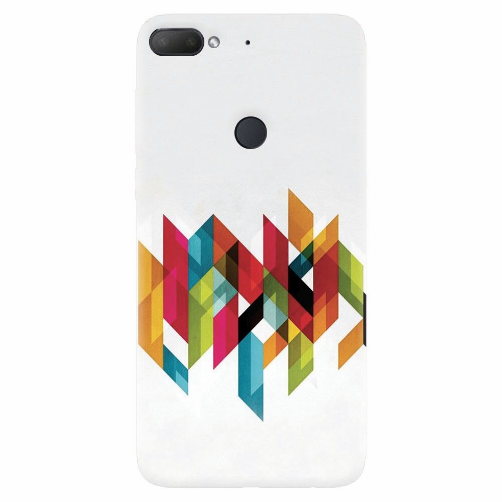 Husa silicon pentru Htc Desire 12 Plus, Geometric