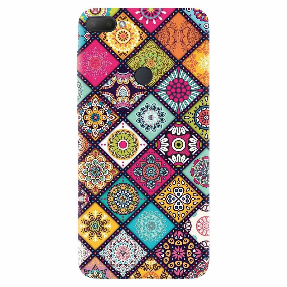 Husa silicon pentru Htc Desire 12 Plus, Mandala Pattern