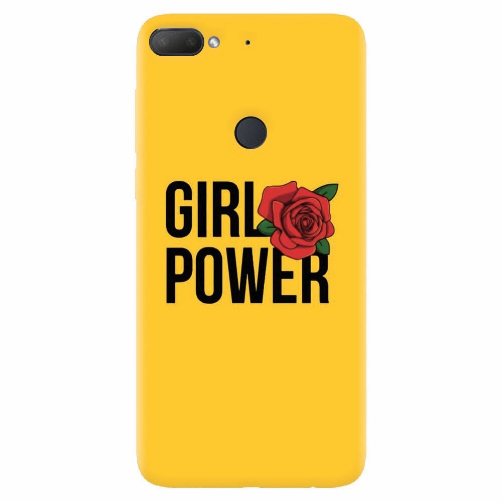 Husa silicon pentru Htc Desire 12 Plus, Girl Power