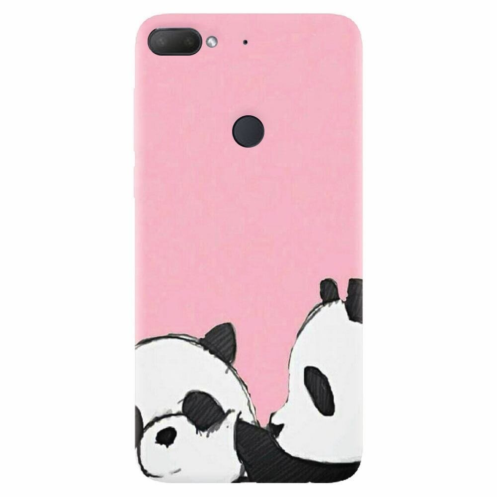 Husa silicon pentru Htc Desire 12 Plus, Panda