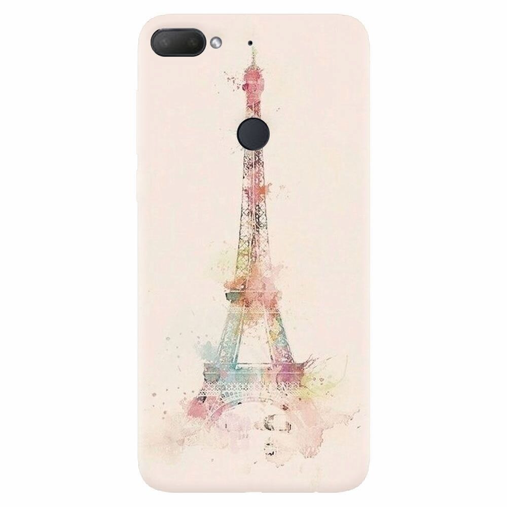 Husa silicon pentru Htc Desire 12 Plus, Eiffel Tower 001
