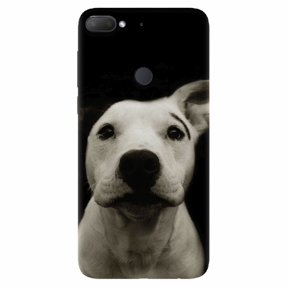 Husa silicon pentru Htc Desire 12 Plus, Funny Dog