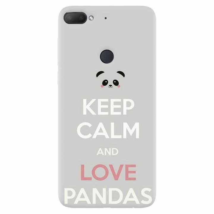 Силиконов кейс за Htc Desire 12 Plus, Panda Phone