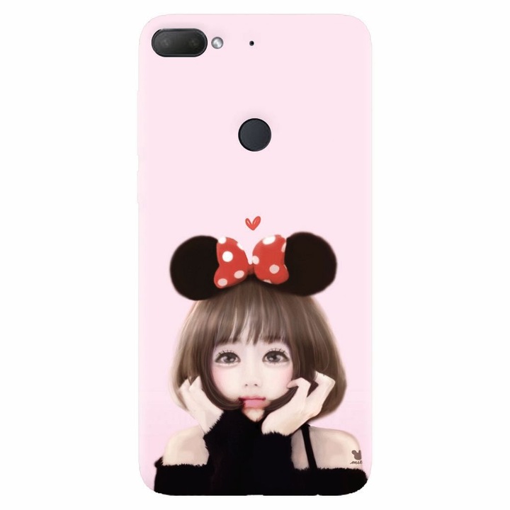 Силиконов капак за Htc Desire 12 Plus, Girly 002