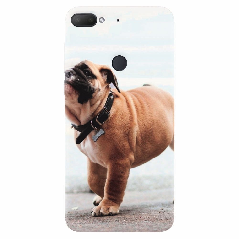 Husa silicon pentru Htc Desire 12 Plus, Little Dog Puppy Animal