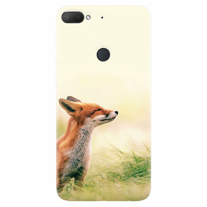 Силиконов капак, съвместим с Htc Desire 12 Plus, Fox Scenting Breeze