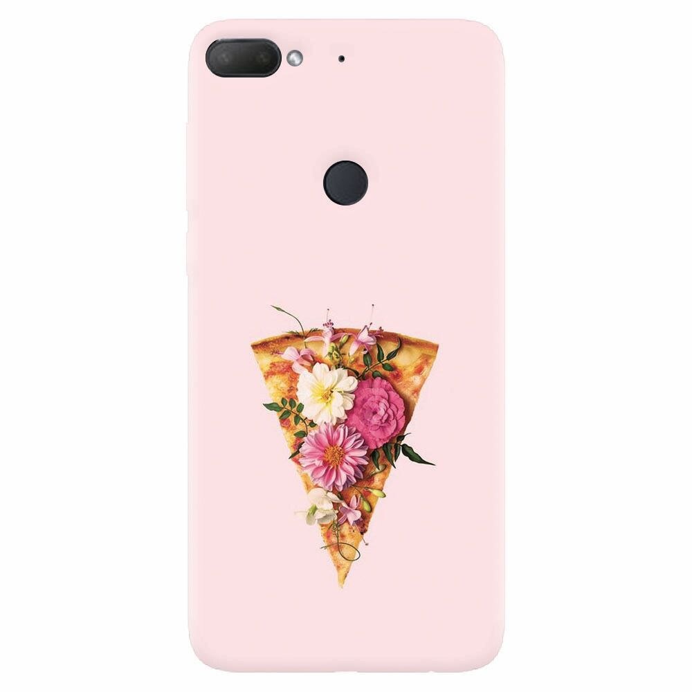 Husa silicon pentru Htc Desire 12 Plus, Flower Pizza