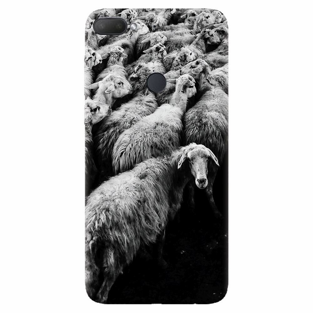 Husa silicon pentru Htc Desire 12 Plus, Sheep