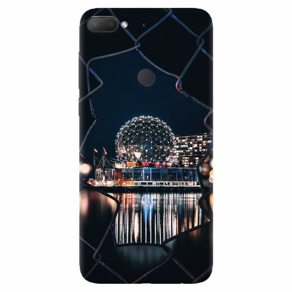 Husa silicon pentru Htc Desire 12 Plus, Abstract Architectural Design