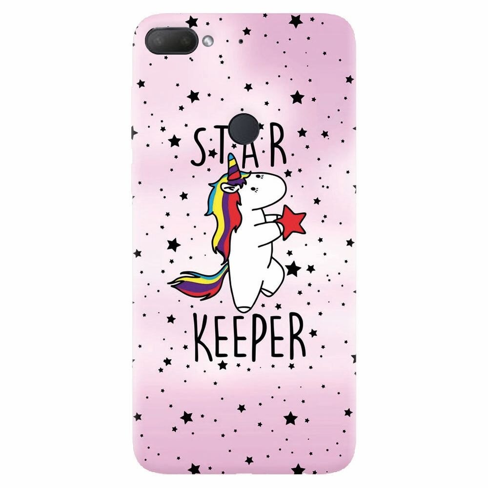 Husa silicon pentru Htc Desire 12 Plus, Unicorn Star Keeper