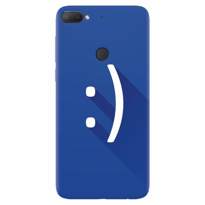 Силиконов кейс съвместим с Htc Desire 12 Plus, Smile