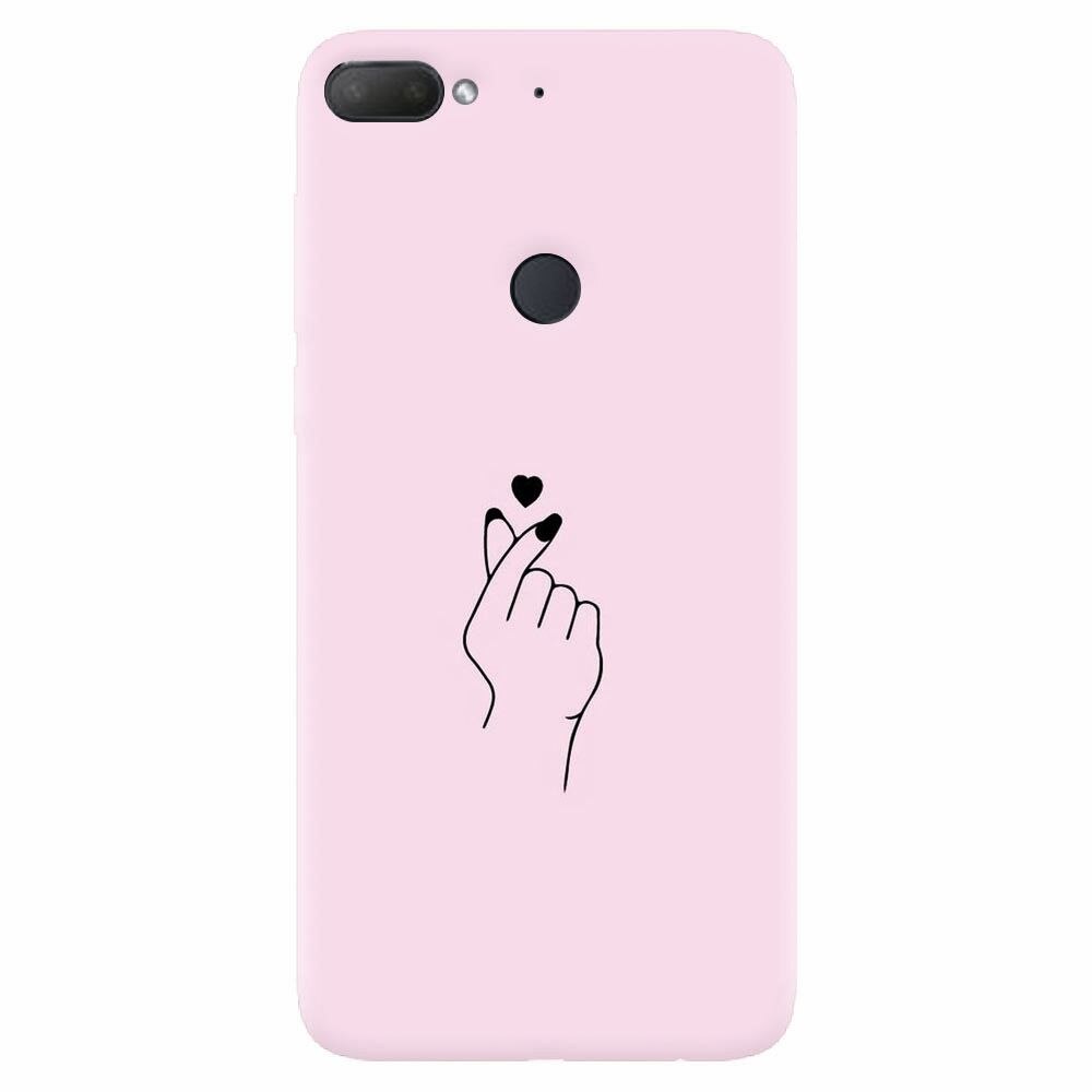 Husa silicon pentru Htc Desire 12 Plus, Simple Love