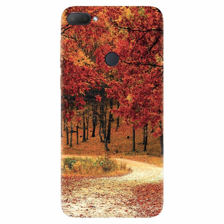 Силиконов капак, съвместим с Htc Desire 12 Plus, Есен