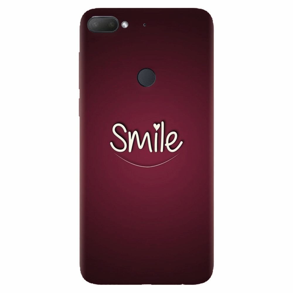 Husa silicon pentru Htc Desire 12 Plus, Smile Love