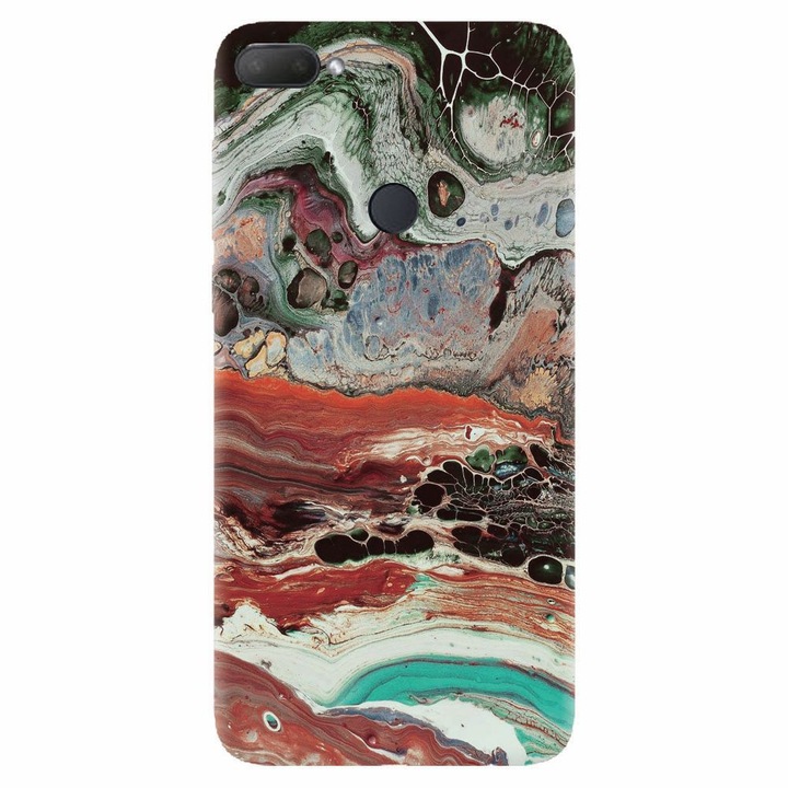 Силиконов калъф съвместим с Htc Desire 12 Plus, Abstract 104