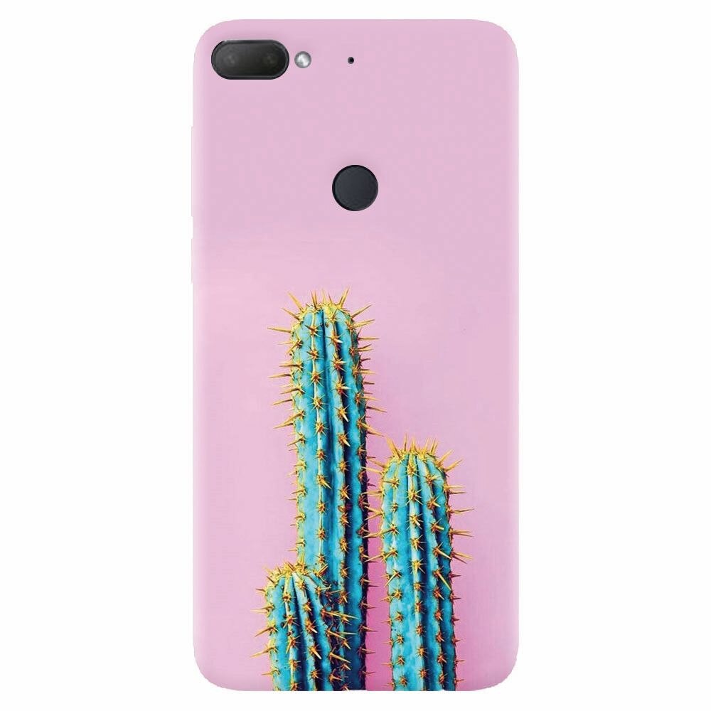 Husa silicon pentru Htc Desire 12 Plus, Cactus 102
