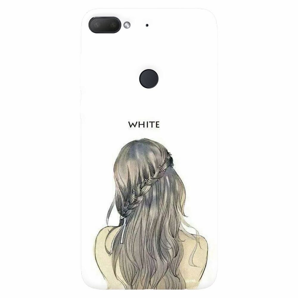 Husa silicon pentru Htc Desire 12 Plus, White