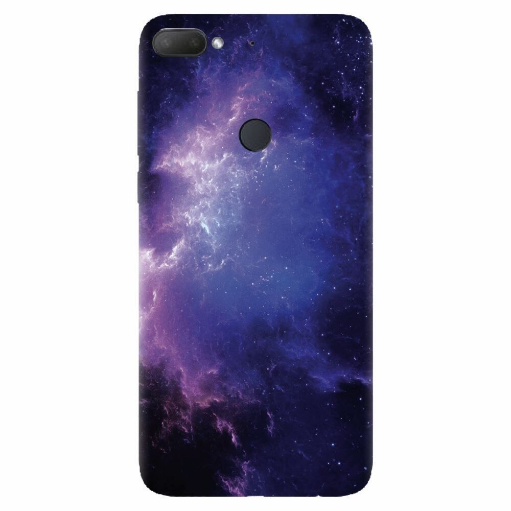 Husa silicon pentru Htc Desire 12 Plus, Purple Space Nebula