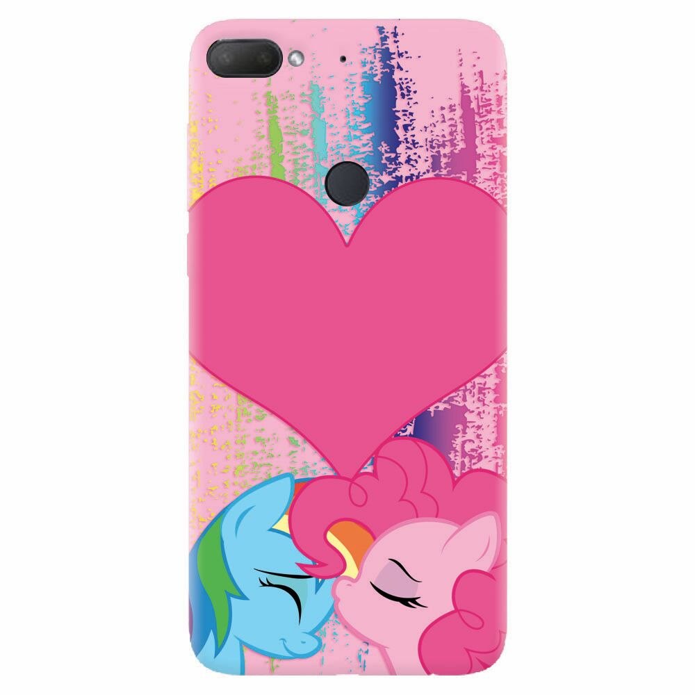 Husa silicon pentru Htc Desire 12 Plus, Pinkie Kiss