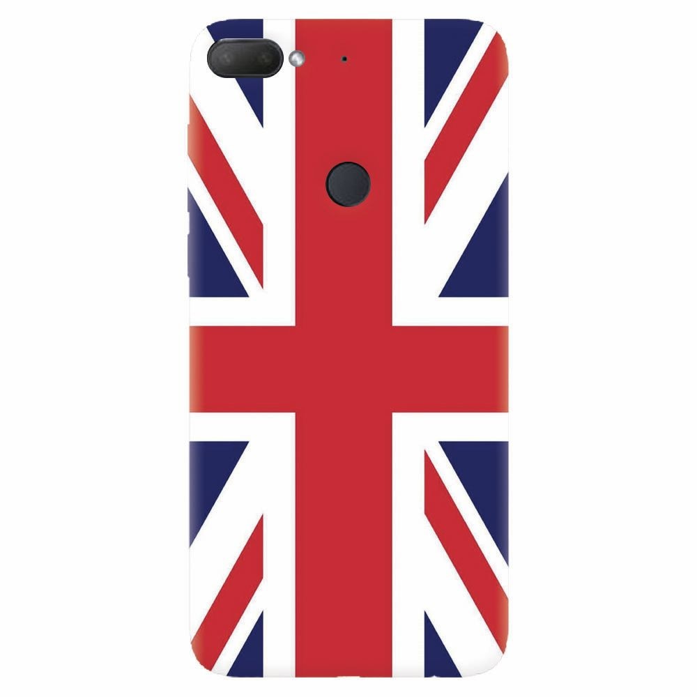 Husa silicon pentru Htc Desire 12 Plus, UK Flag Illustration