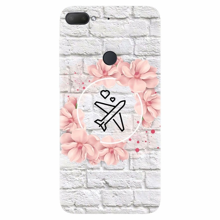 Силиконов капак, съвместим с Htc Desire 12 Plus, Travel Dream