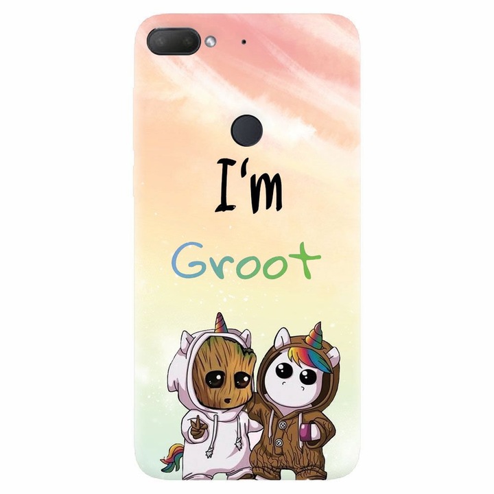 Силиконов калъф за Htc Desire 12 Plus, Im Groot
