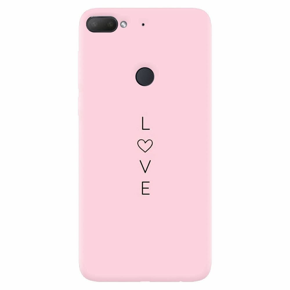 Husa silicon pentru Htc Desire 12 Plus, Love
