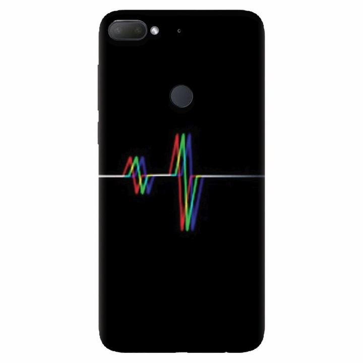 Силиконов кейс съвместим с Htc Desire 12 Plus, Electro Beat