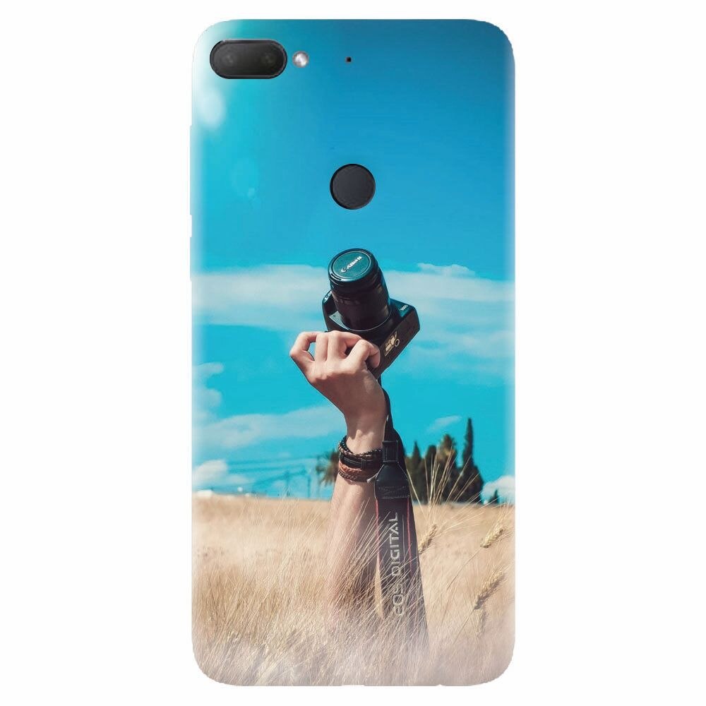 Husa silicon pentru Htc Desire 12 Plus, Camera