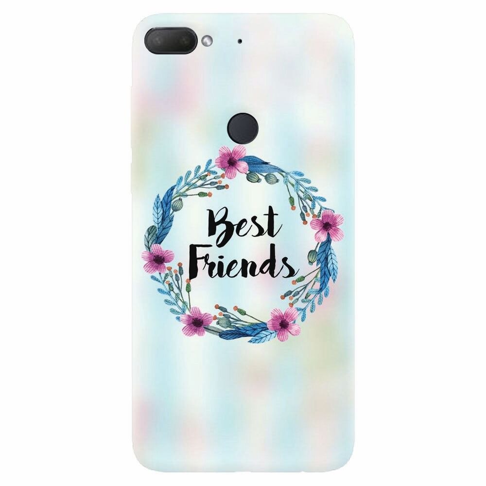 Husa silicon pentru Htc Desire 12 Plus, Best Friends 001