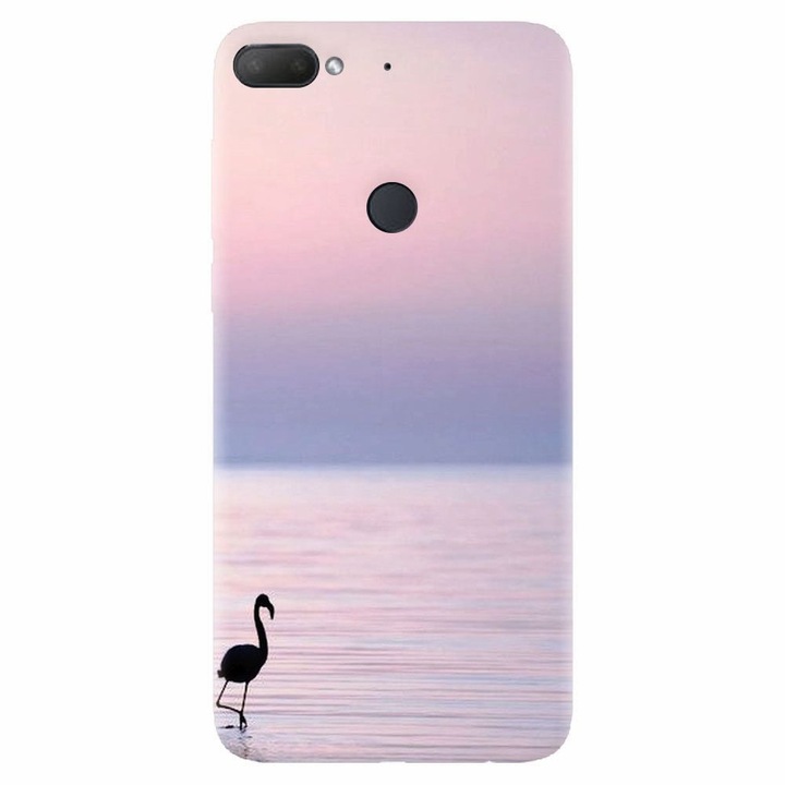 Силиконов капак, съвместим с Htc Desire 12 Plus, Flaminsgo Sunset