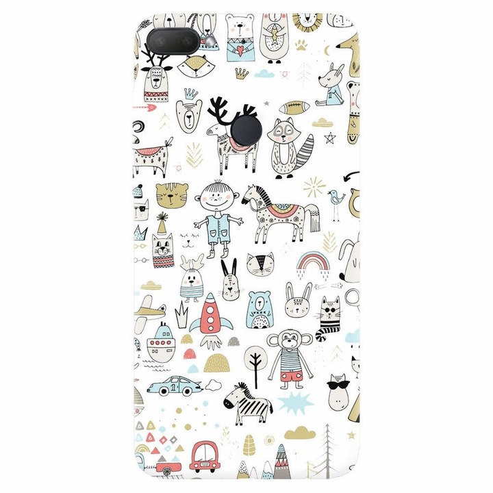 Силиконов калъф за Htc Desire 12 Plus, Играчки