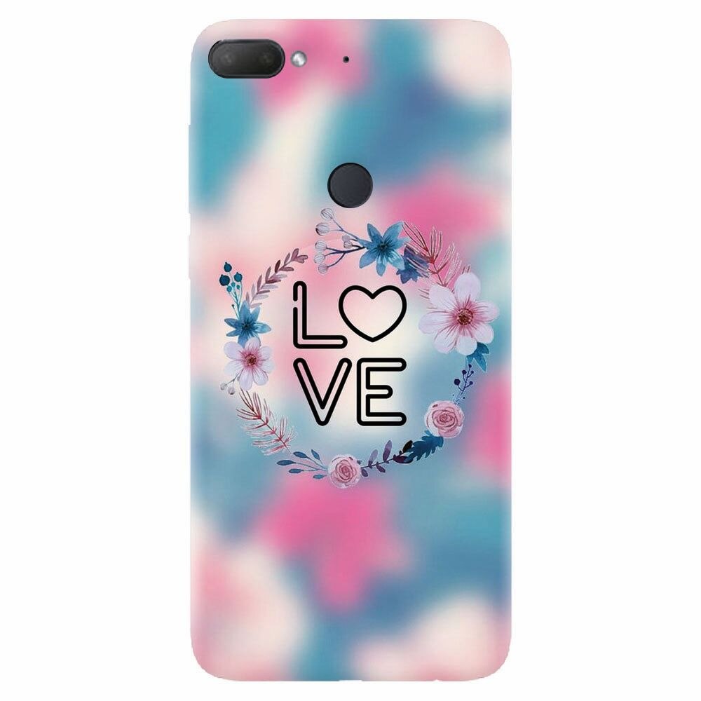 Husa silicon pentru Htc Desire 12 Plus, Love 001