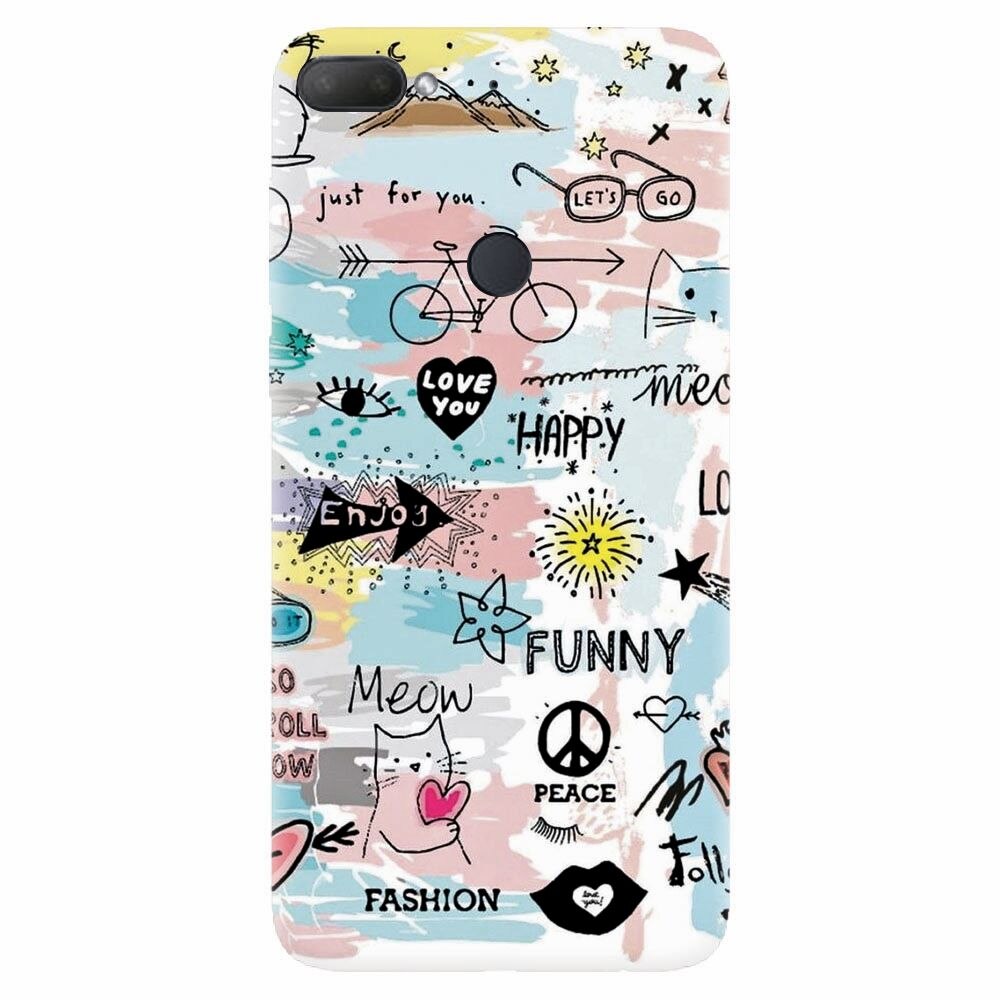 Husa silicon pentru Htc Desire 12 Plus, Travel 101