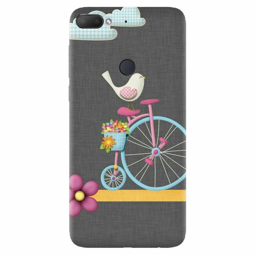 Husa silicon pentru Htc Desire 12 Plus, Bird