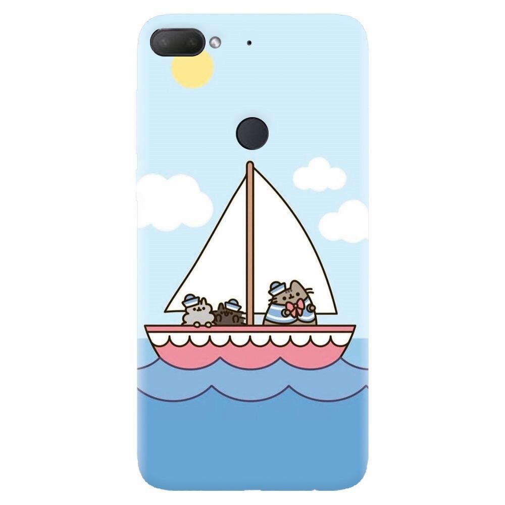 Husa silicon pentru Htc Desire 12 Plus, Happy Sailors