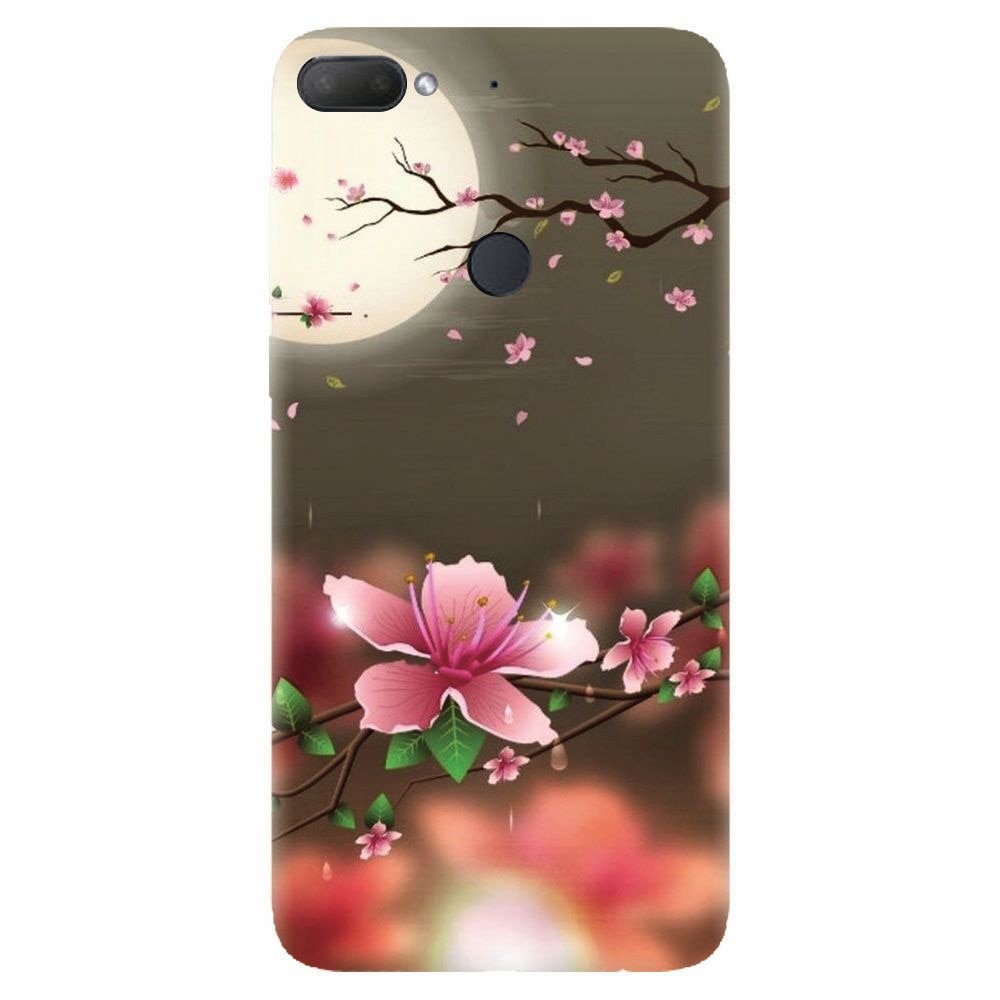 Husa silicon pentru Htc Desire 12 Plus, Flowers 101