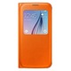 Samsung Galaxy S6 S View Cover (PU) EF-CG920P, Жълт