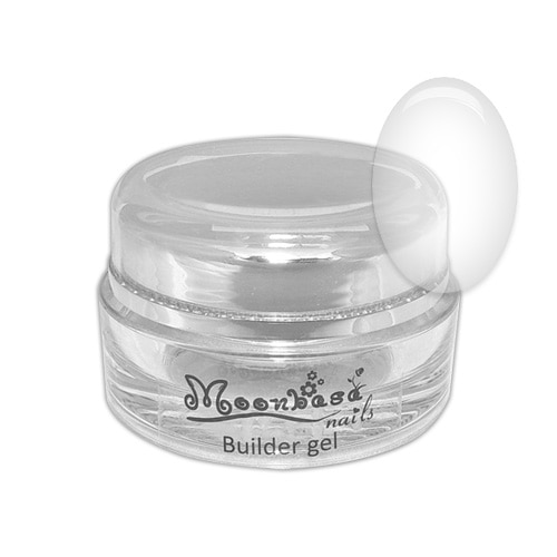 Gel de constructie MoonbasaNails, 15 g, Transparent