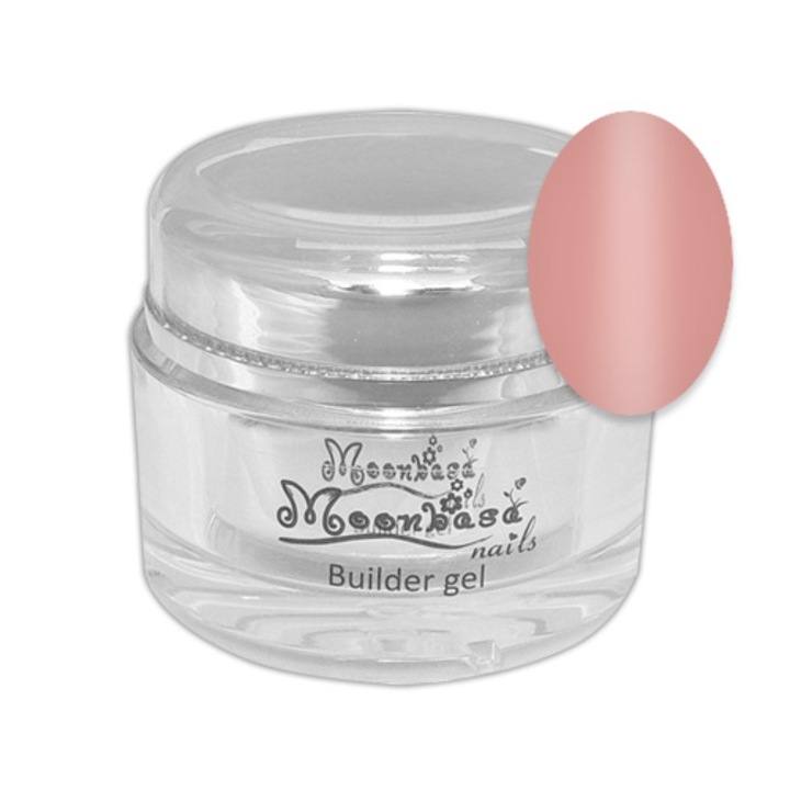 Gel UV pentru constructie MoonbasaNails, 30g, 003, Roz