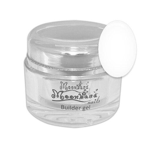 Gel UV pentru constructie MoonbasaNails, 30g, 002, Alb