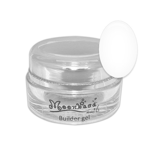 Gel UV pentru constructie MoonbasaNails, 15g, 002, Alb