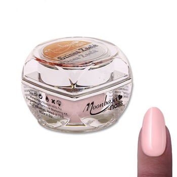 Gel UV pentru constructie unghii 054 MoonbasaNails, Roz deschis, 5ml Gel UV pentru constructie unghii 054 MoonbasaNails, Roz deschis, 5ml