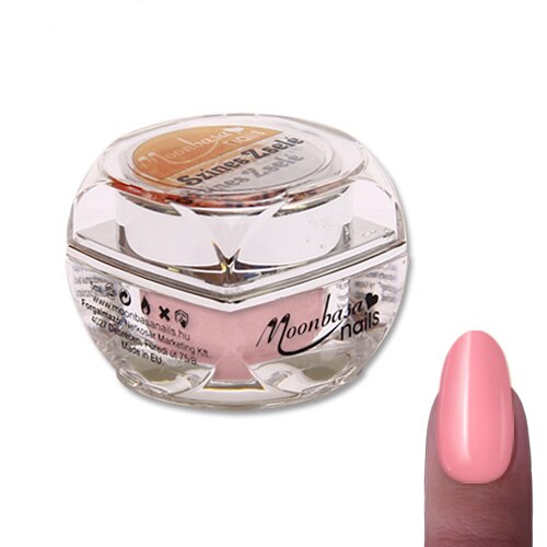 Gel UV pentru constructie unghii 059 MoonbasaNails, Roz deschis, 5ml