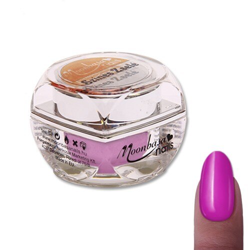 Gel UV pentru constructie unghii 004 MoonbasaNails, Purpuriu, 5ml
