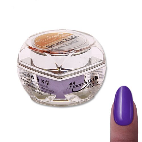 Gel UV pentru constructie unghii 006 MoonbasaNails, Violet, 5ml