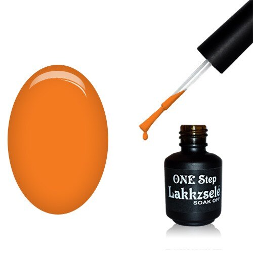 Oja semipermanenta One Step, MoonbasaNails, 110 Pastel orange, 5 ml
