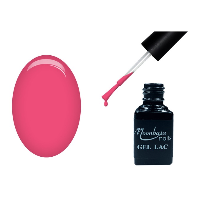 One step géllakk 5ml #077 Világos neon rózsaszín